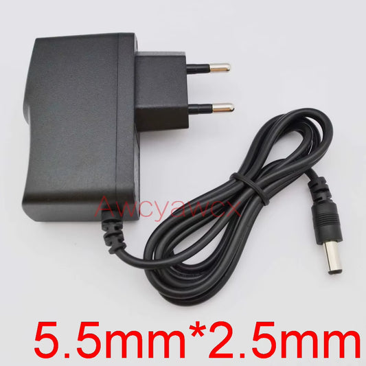 EU Switching Power Supply Adapter - AC/DC 6V to 19V, 0.5A to 2A
